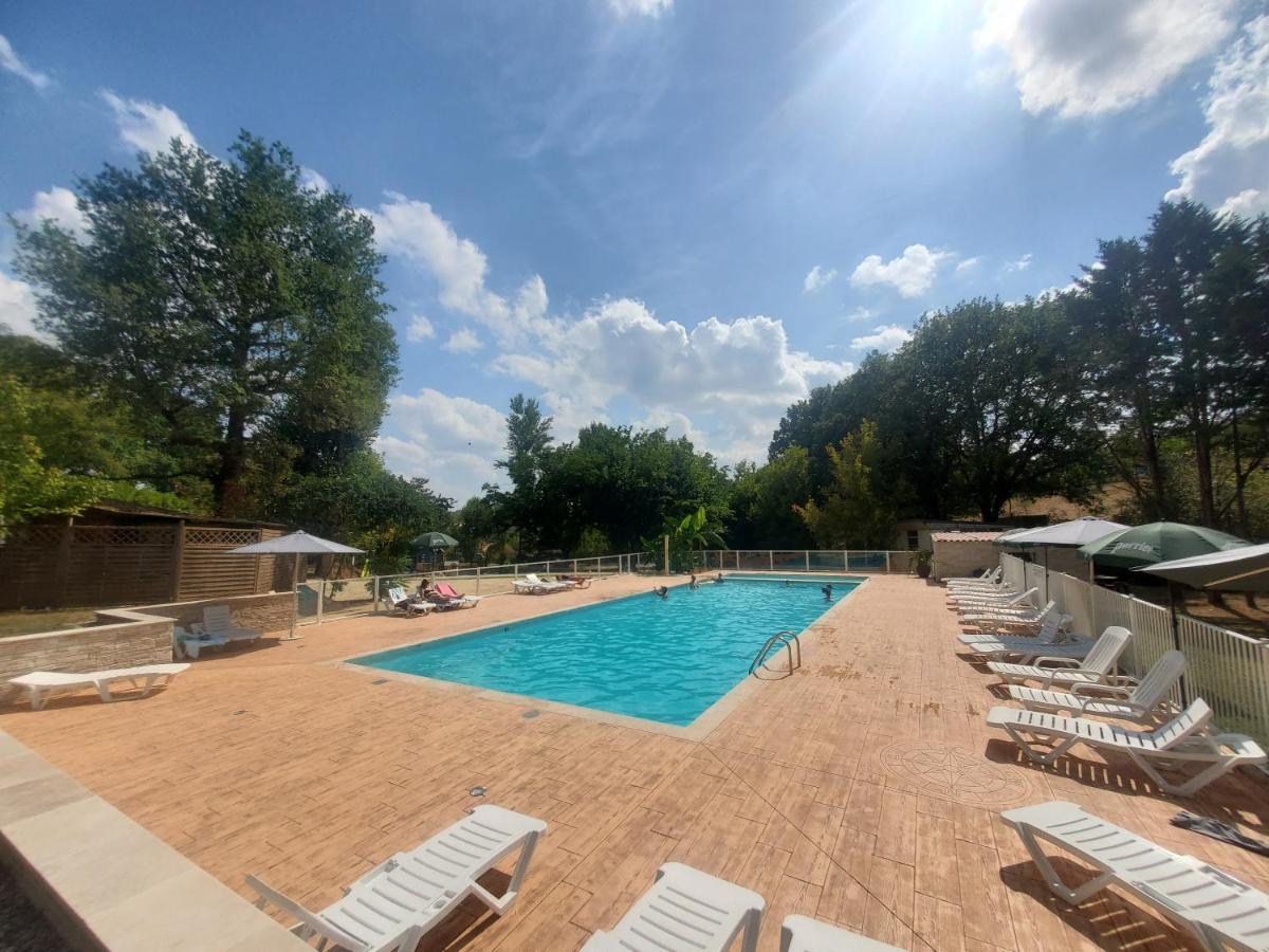 Camping Nature Le Valenty Mobil-Home-Dordogne Panoramique Clim Piscine Soturac Екстериор снимка